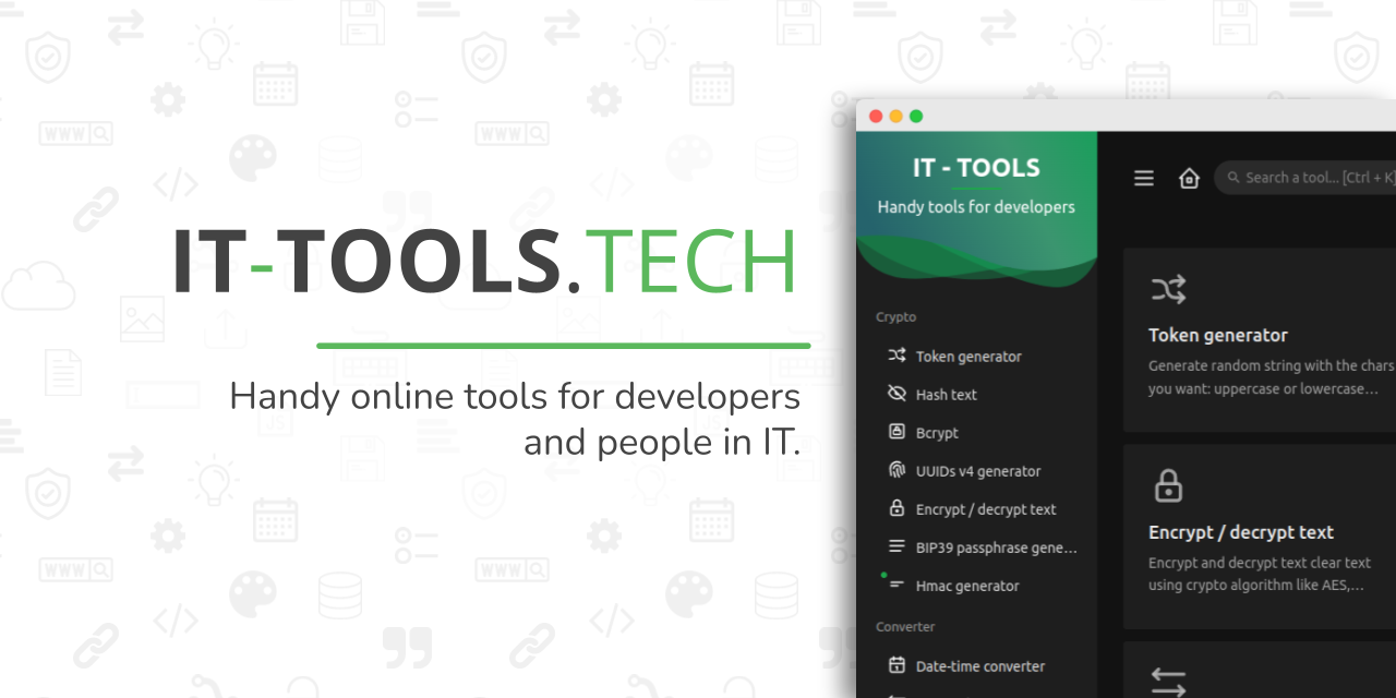 IT-Tools: todas las herramientas de un sysadmin en un solo lugar
